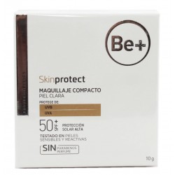 Be+ Skin Protect Maquillaje Compacto Piel Clara SPF50 10g
