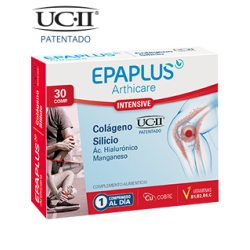 Epaplus Arthicare Colageno UCII + Silicio + Hialuronico + Manganeso 30 Comprimidos