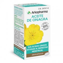 Arkofluido Aceite Onagra 500 mg 50 Capsulas