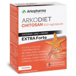 Arko Chitosan Extraforte 500 mg Cromo 60 Capsulas