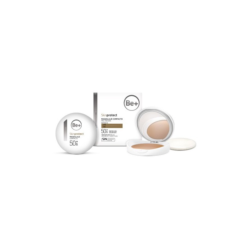 Be+ Skin Protect Maquillaje Compacto Piel Oscura SPF50 10g