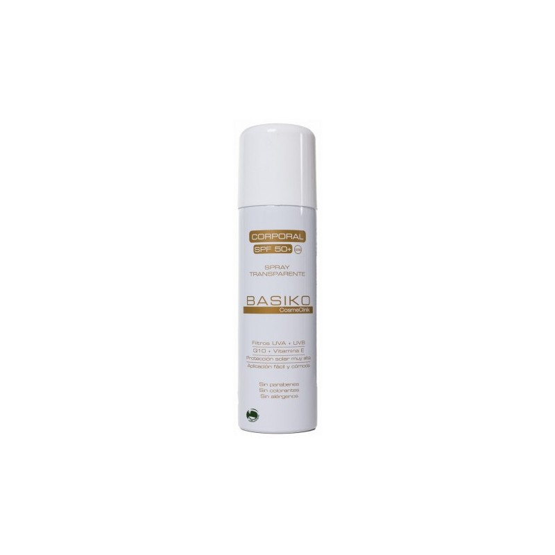 Cosmeclinik Basiko Protector Solar Spray Transparente SPF50 200ml
