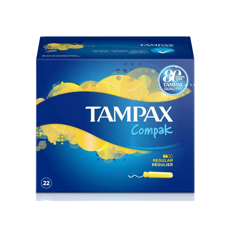 Tampax Compak Regular 22 Unidades