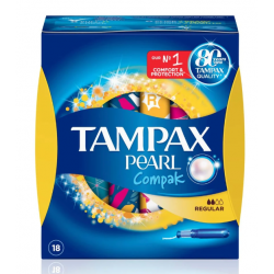 Tampax Pearl Compak Regular 18 Unidades