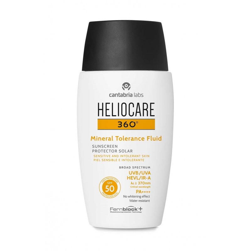Heliocare 360º SPF 50 Mineral Tolerance Fluid - Protector Solar 50 ml