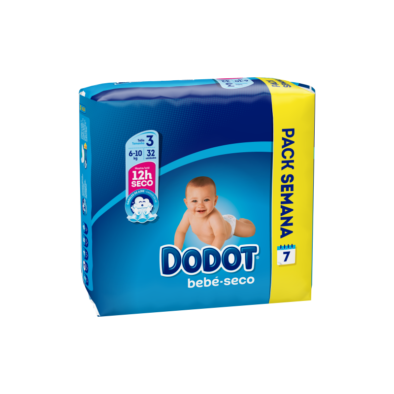Dodot - Pañales Dodot Sensitive T1 30 uds : : Bebé