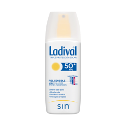 Ladival Spray Fotoprotector Pieles Sensibles SPF50 150 ml