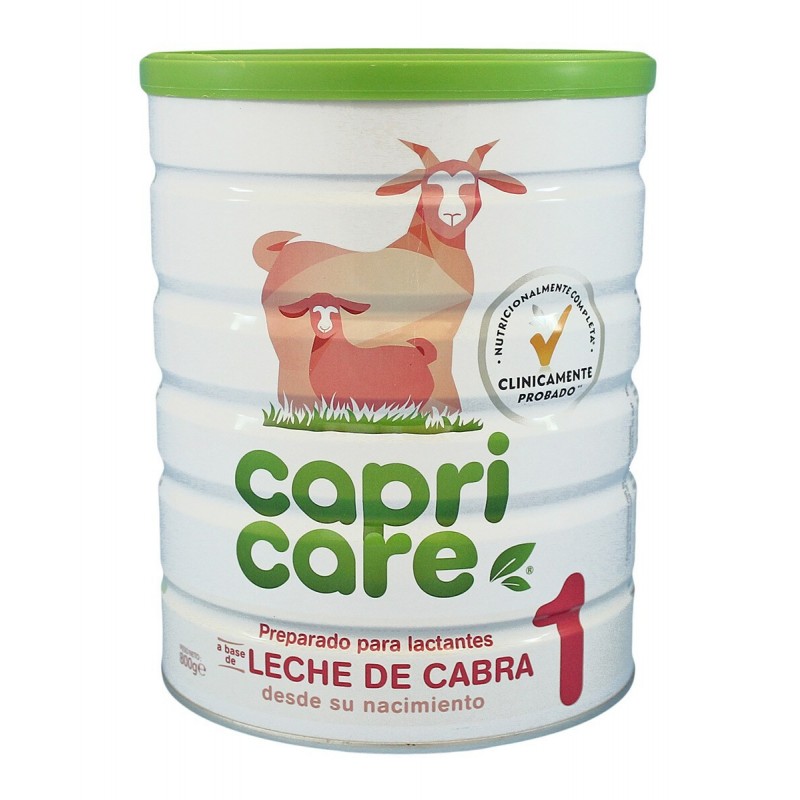 Promo 2x Leche de iniciación de cabra para lactantes 1 Capricare 800 ml en  Planeta Huerto