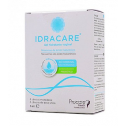 Idracare Gel Hidratante Vaginal 8 Cánulas Monodosis 5ML