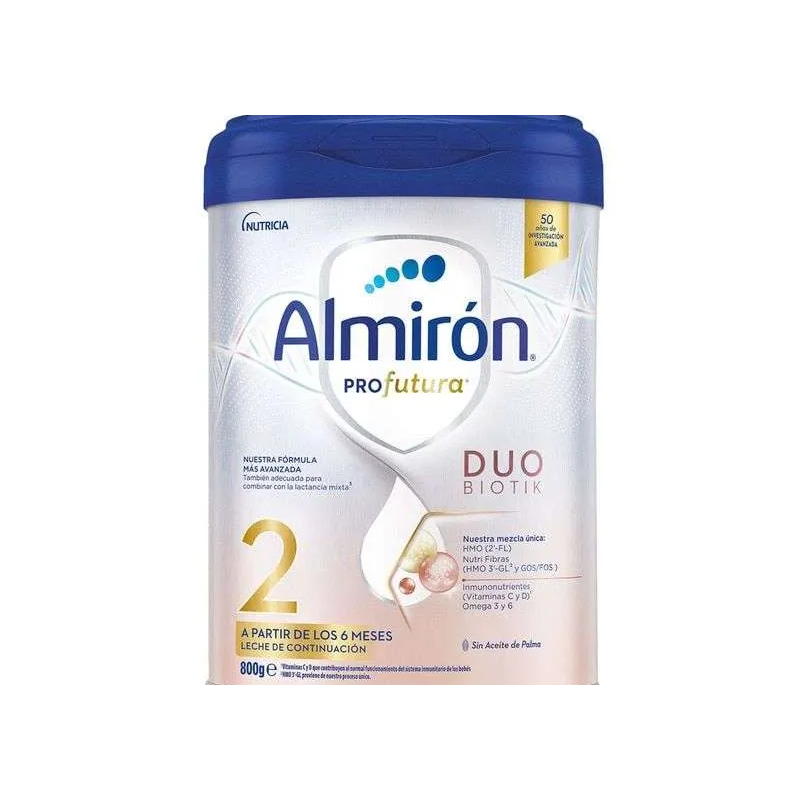 Almirón Profutura 1 Leche para Lactantes 800g sin aceite de palma