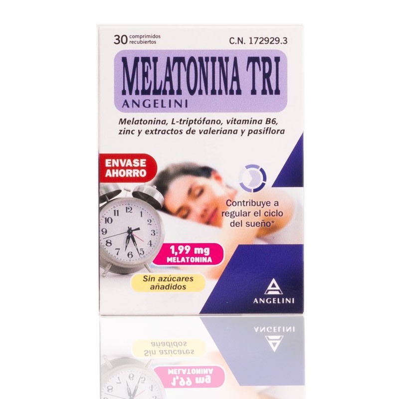 Melatonina tri Angelini 1.99 30 comprimdos