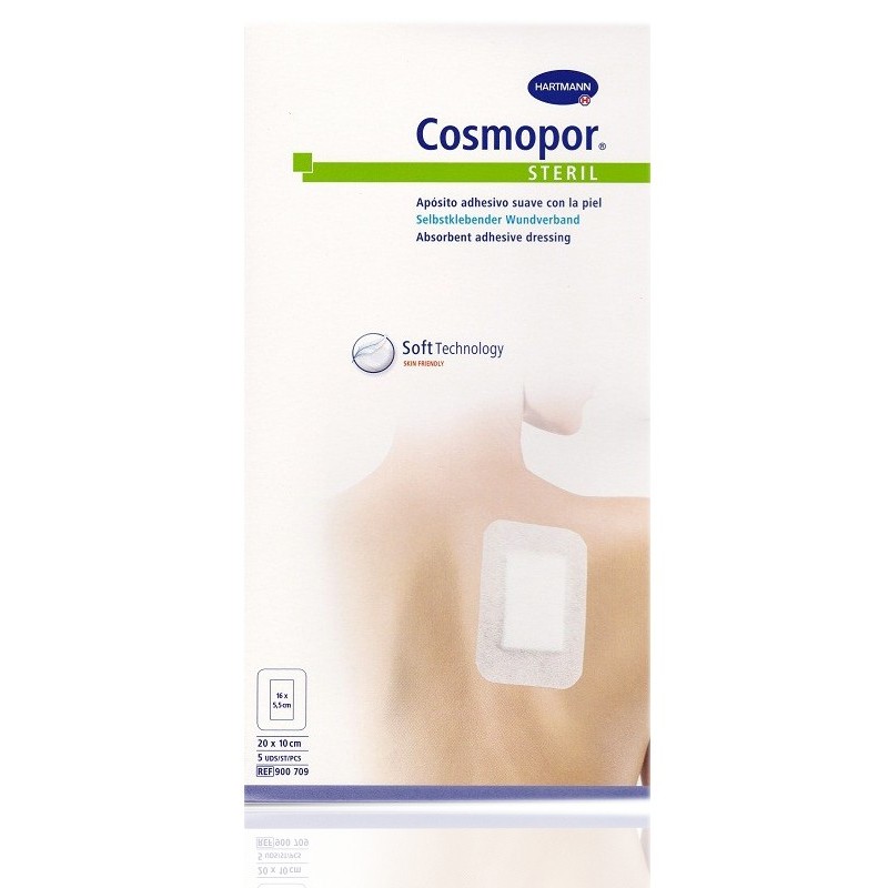 Cosmopor Steril Aposito 20X10 cm 5 Uni