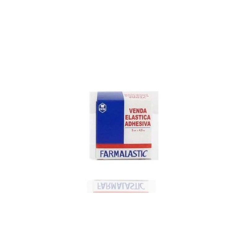 Farmalastic Venda Elastica Adhesiva Beige 4.5X5