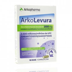 Arko-Levura Saccharomyces Boulardii - (250 mg 10 Caps )