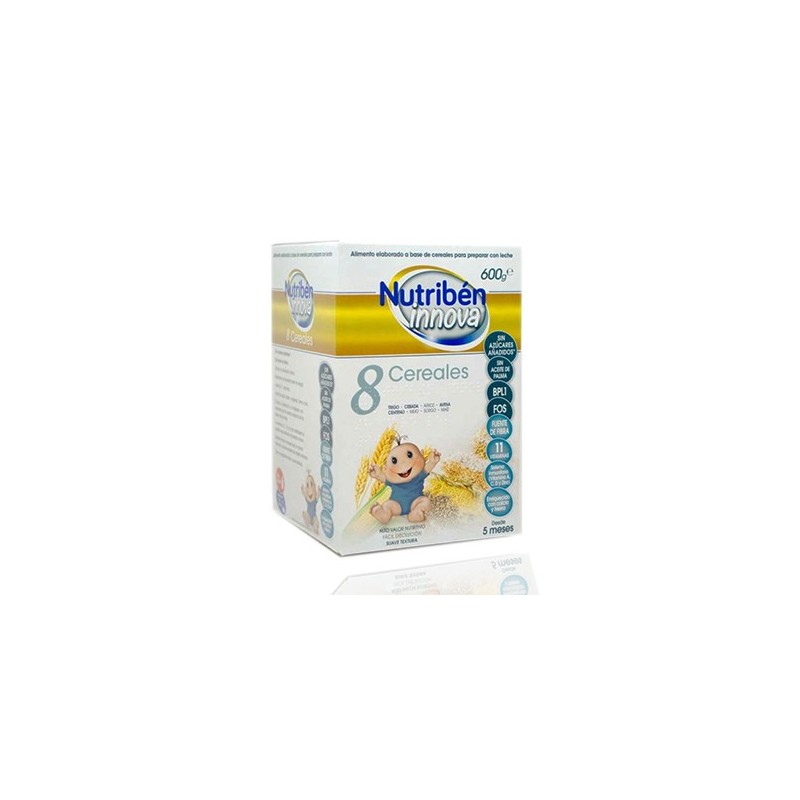 Venta Online de Nutriben Innova 8 Cereales 600Gr - Farmacia GT