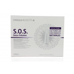 Singuladerm S.O.S. Detox Pollution Serum Detoxificante 4x10.5 ml
