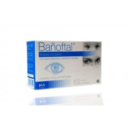Bañoftal Toallita Ocular Esteril 20 uds