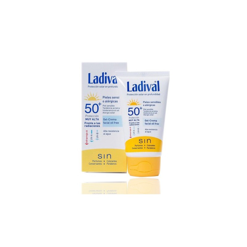 Ladival Gel Crema Fotoprotector SPF50 Piel Sensible 50 ml