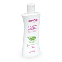 Saforelle Gel Íntimo ultra hidratante 250 ml + GRATIS crema íntima calmante 50 ml + neceser.