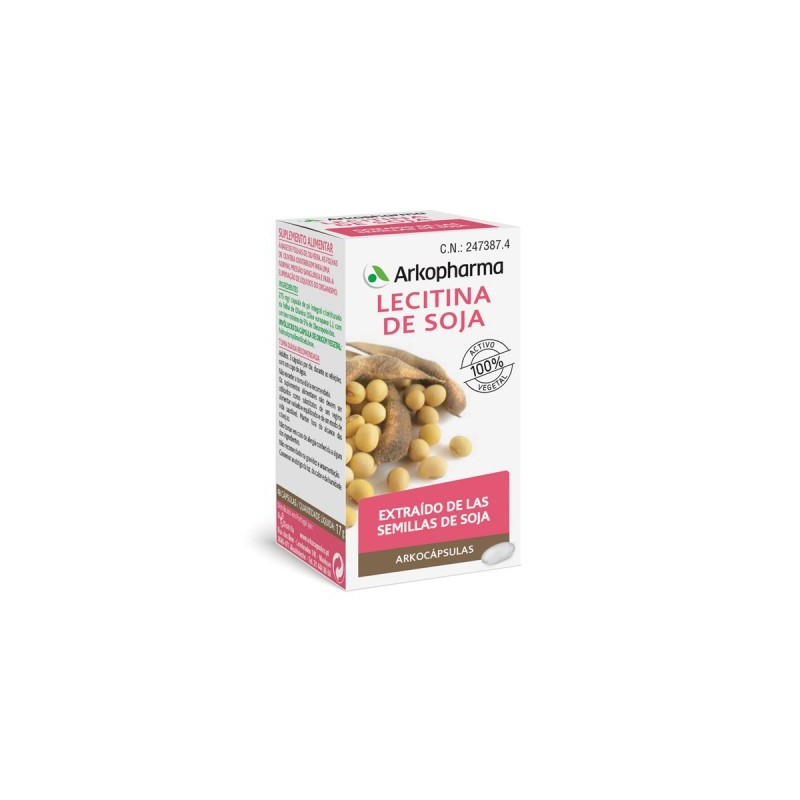 Arko Lecitina de Soja 400 mg 50 Capsulas