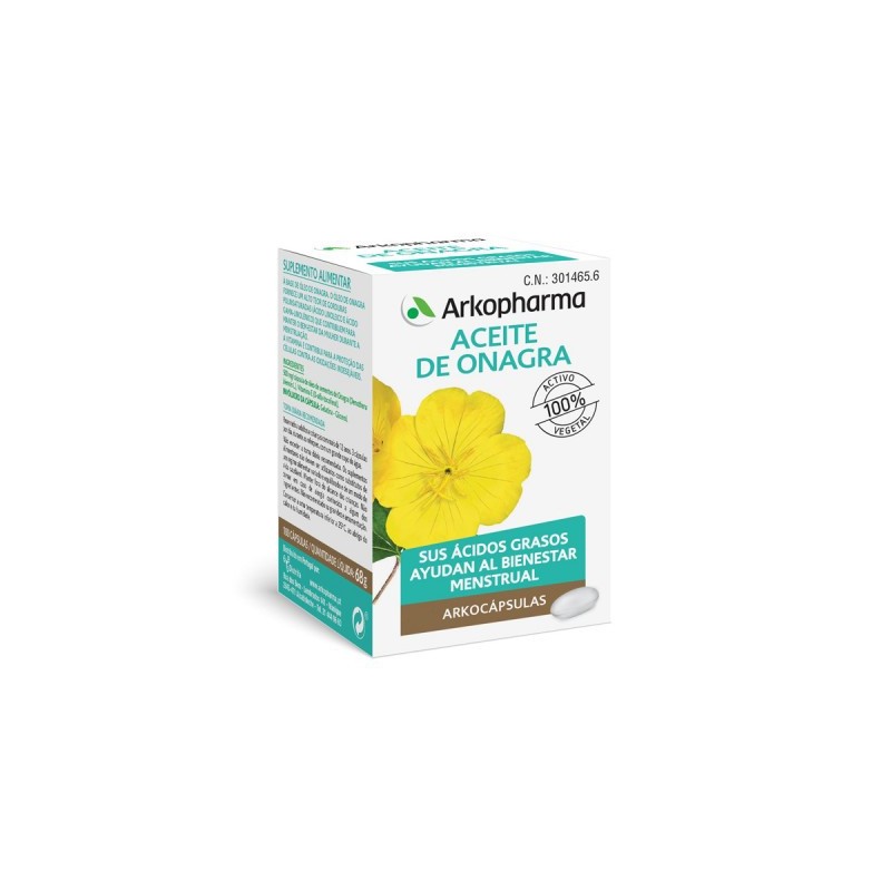 Arko Aceite Onagra 210 mg 100 Capsulas
