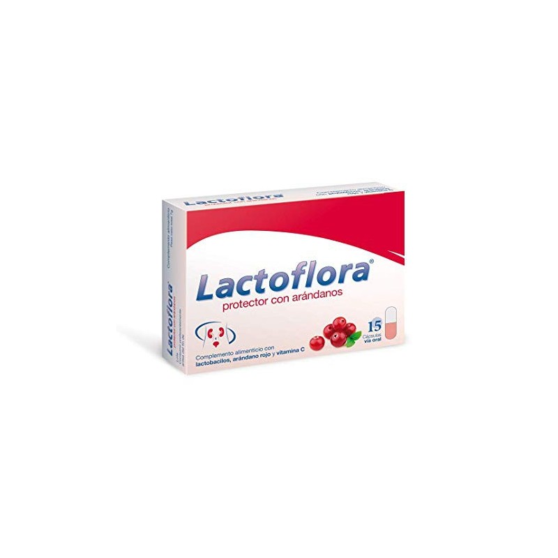 Lactoflora Protector con Arandanos 15 Capsulas